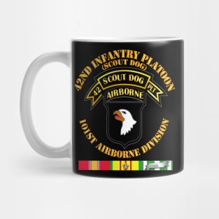 42nd Infantry Platoon - Scout Dog - w VN SVC Mug